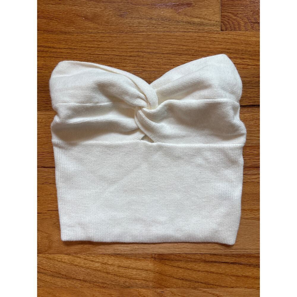 Efan Ribbed Knit Crop Top Women’s Sz Small
